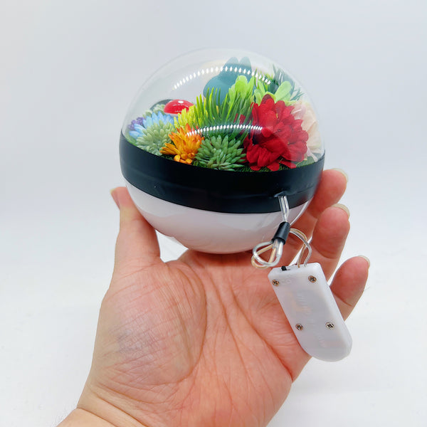 LIGHT UP Gabite Pokeball Terrarium