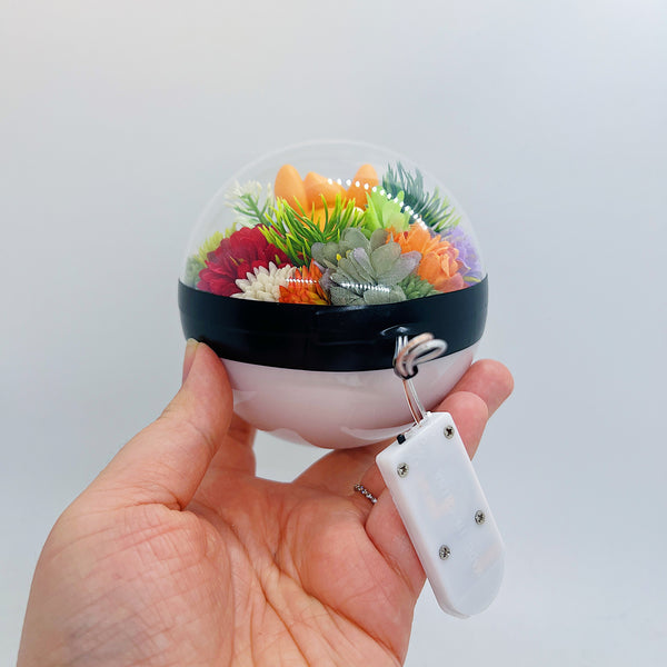 LIGHT UP Pawmi Pokeball Terrarium