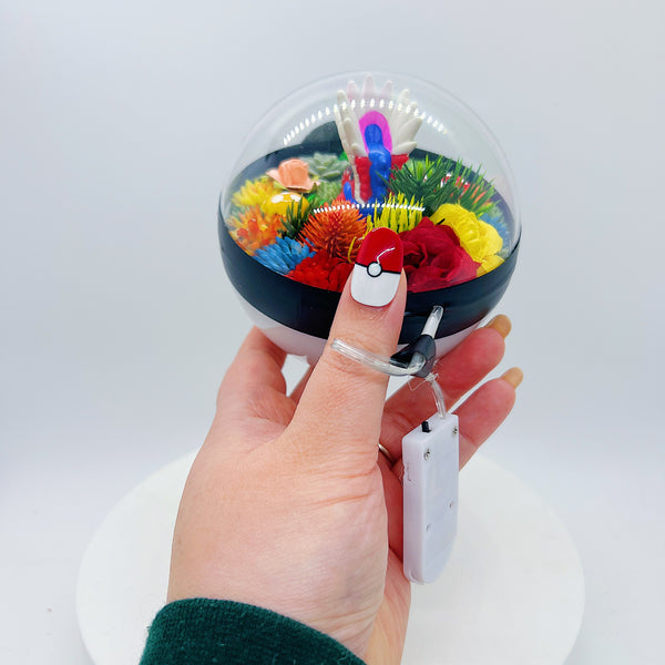 LIGHT UP Koraidon Pokeball Terrarium