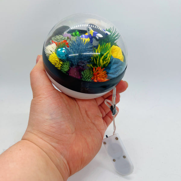 LIGHT UP Miraidon Pokeball Terrarium