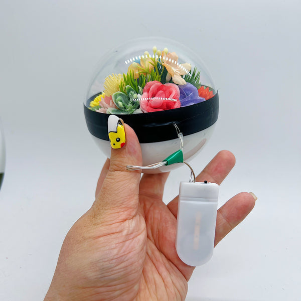 LIGHT UP Lapras Pokeball Terrarium