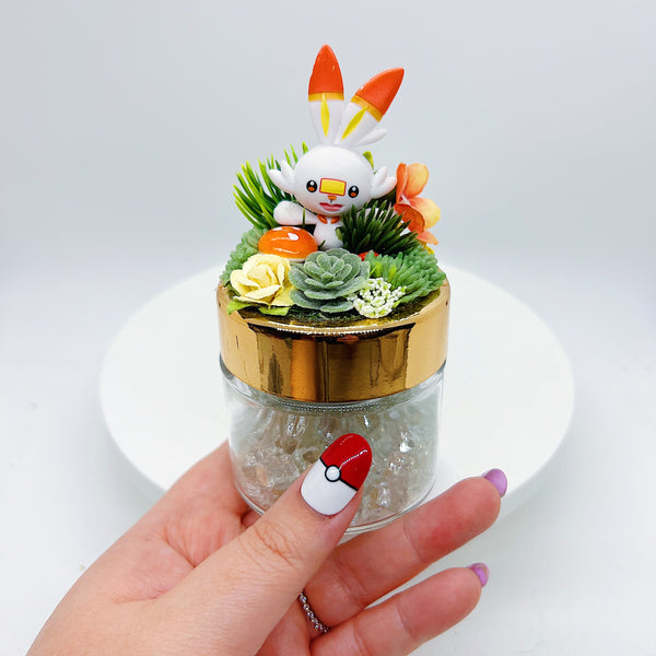 Scorbunny Terrarium Jar