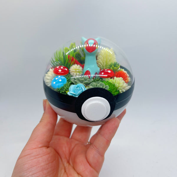 LIGHT UP Latias Pokeball Terrarium
