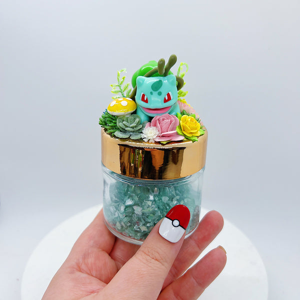 Bulbasaur Terrarium Jar