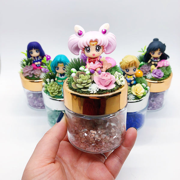Sailor Scout 2 Terrarium Jars