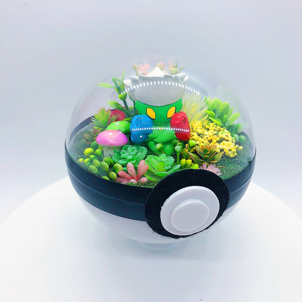 Roserade Light-Up Pokeball Terrarium