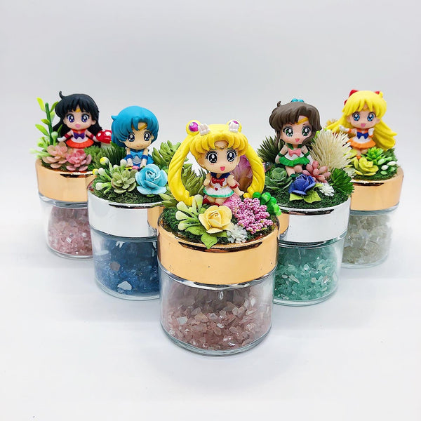 Sailor Scout Terrarium Jars