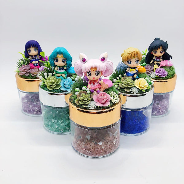 Sailor Scout 2 Terrarium Jars