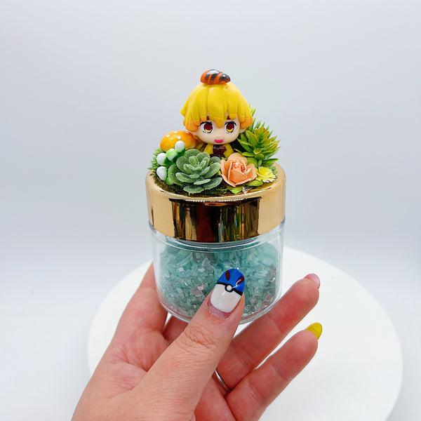 Demon Slayer Zenitsu Terrarium Jar