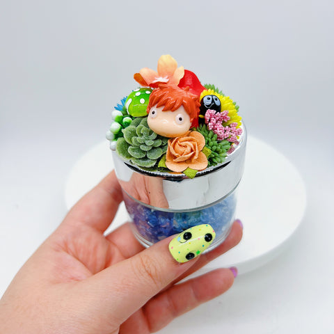 Ponyo Terrarium Jar