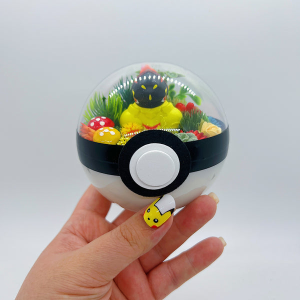 LIGHT UP Armarouge Pokeball Terrarium