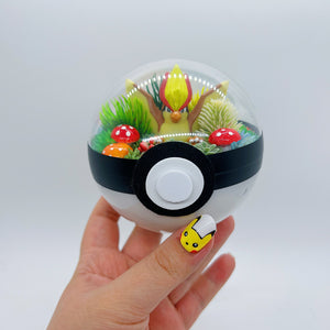 LIGHT UP Pidegot Pokeball Terrarium