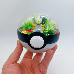 LIGHT UP Arceus Pokeball Terrarium