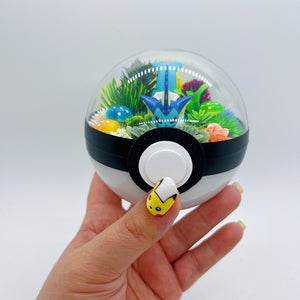 LIGHT UP Vaporeon Pokeball Terrarium