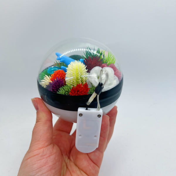 LIGHT UP Latios Pokeball Terrarium
