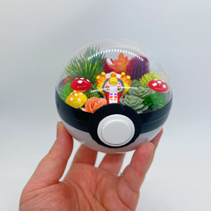 LIGHT UP Skeledirge Pokeball Terrarium