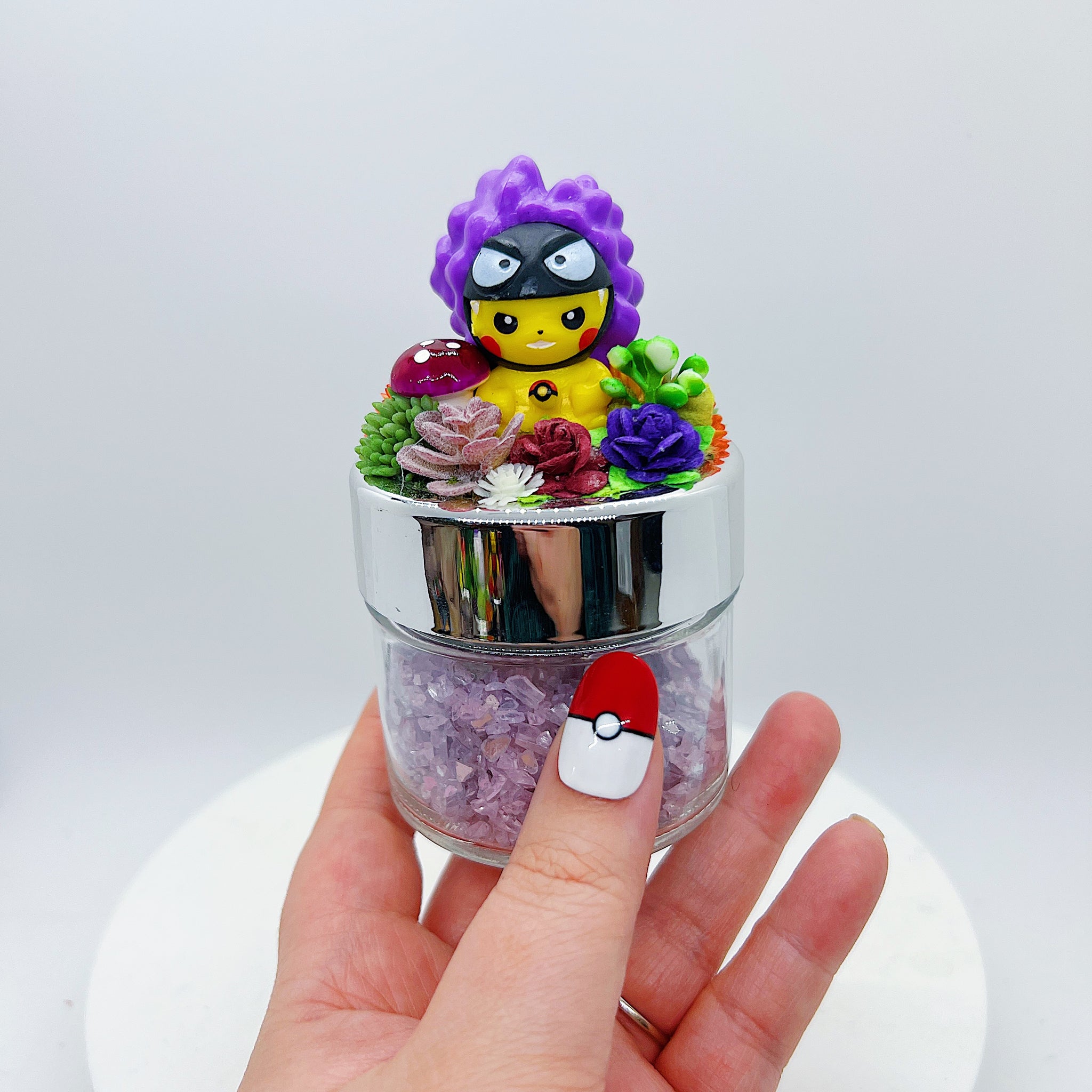 Ghastly Pikachu Terrarium Jar