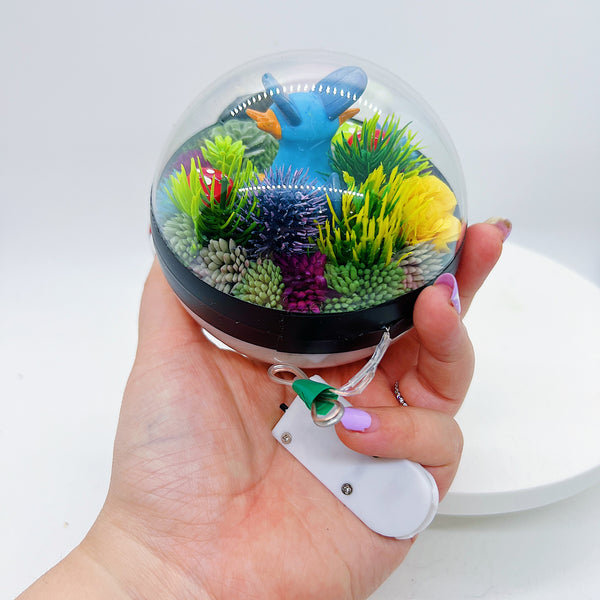 LIGHT UP Swampert Pokeball