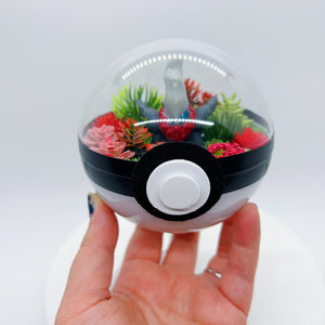 LIGHT UP Darkrai Pokeball Terrarium