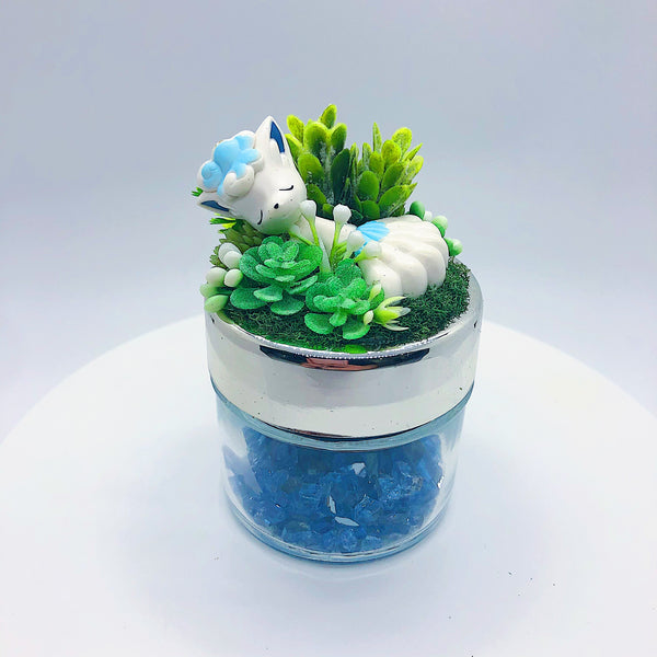 Alolan Vulpix Terrarium Jar