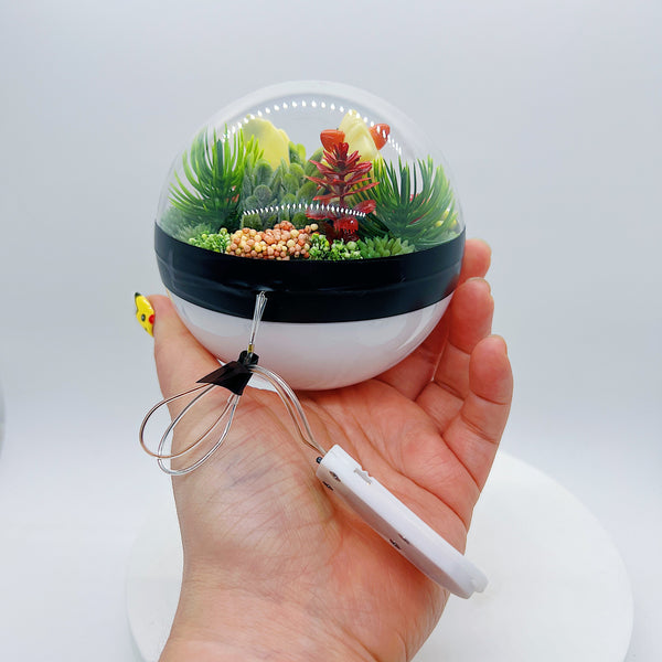 LIGHT UP Arcanine Pokeball Terrarium