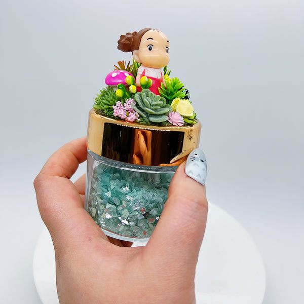 Totoro Terrarium Jar